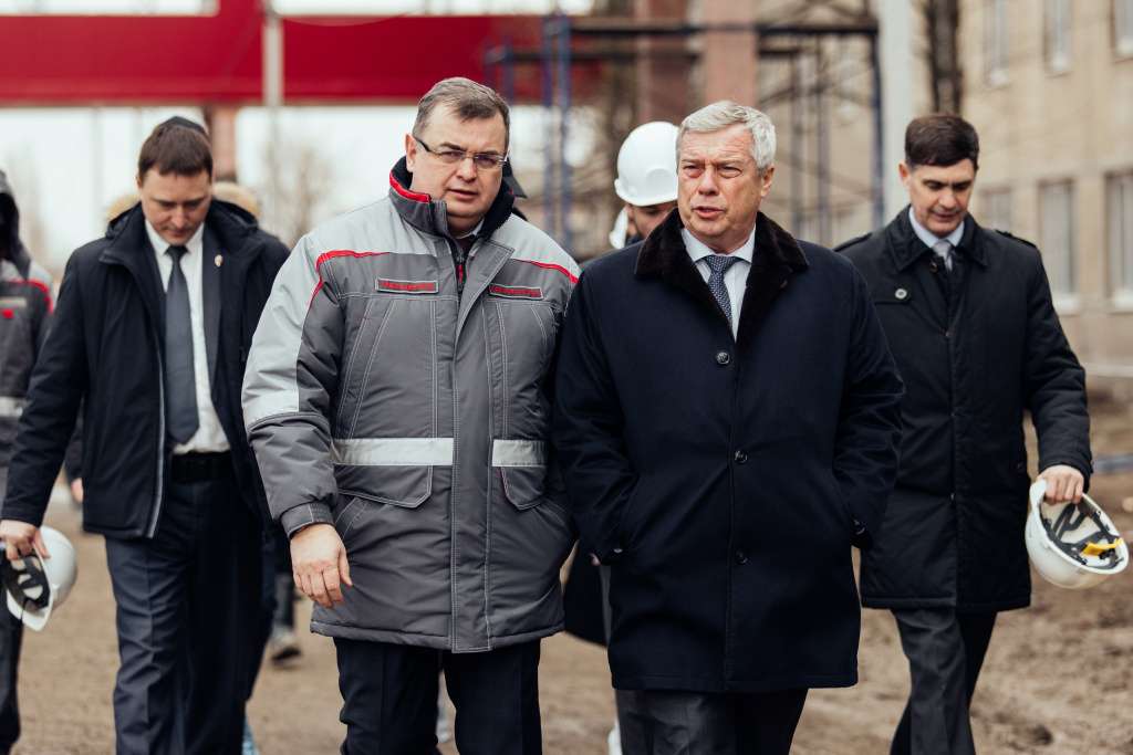 Василий Голубев дал высокую оценку ходу строительства